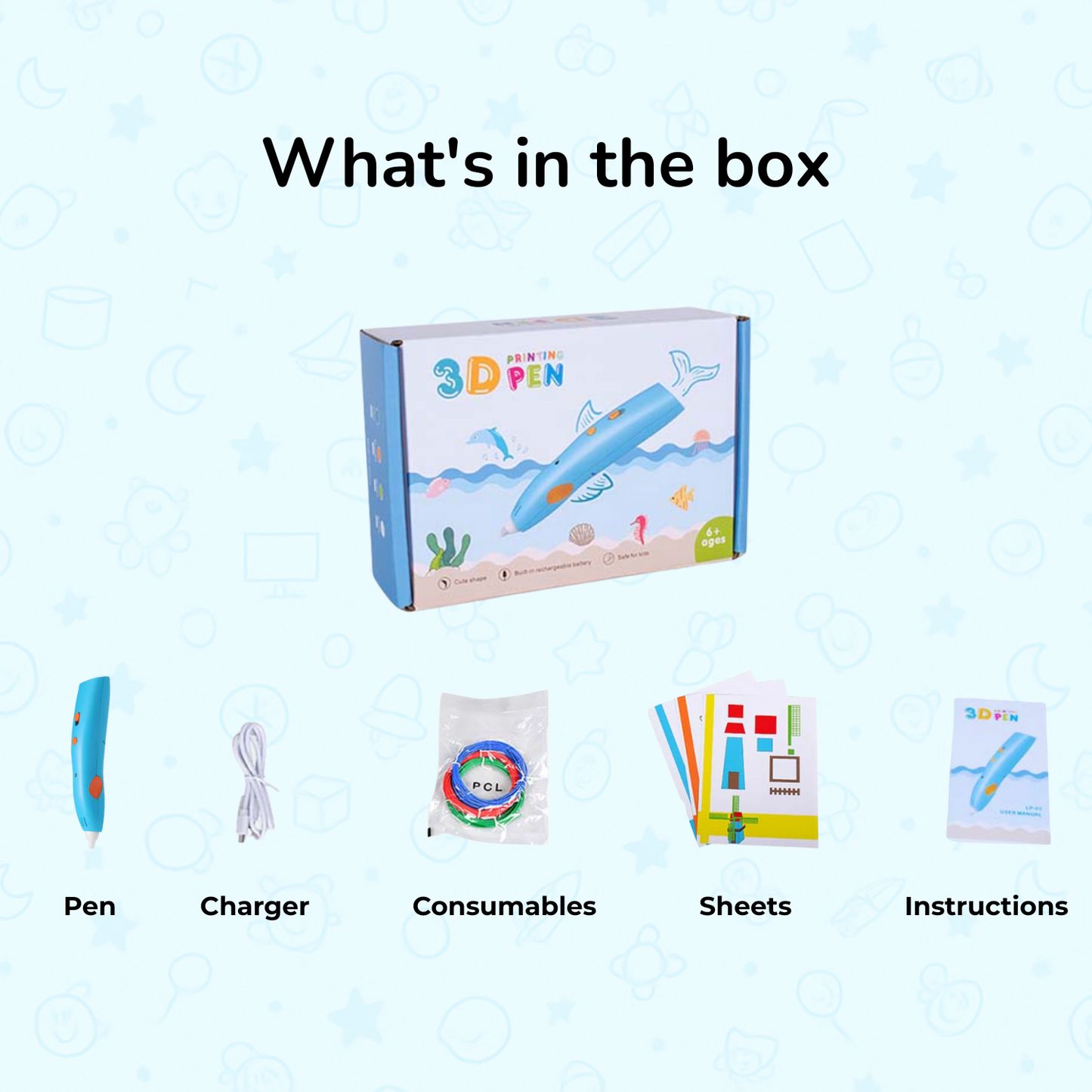 Formini™ 3D Drawing Pen for Kids